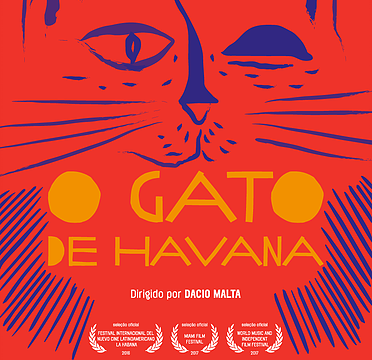 Julia Liberati desenha o cartaz do Gato